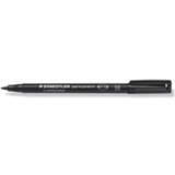 Markers Staedtler Lumocolour Permanent Medium Pen (Pack of 10) Black