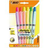Markers Bic Highlighter Grip Assorted PK12