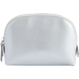 Silver Cosmetic Bags Royce New York Compact Cosmetics Bag - Silver