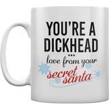 Grindstore Youre A Dickhead Secret Santa Mug 32.5cl