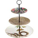 Multicoloured Cake Stands Spode Creatures of Curiosity 3 Tier Cake Stand