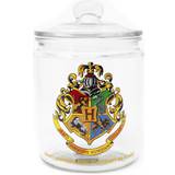 Glass Biscuit Jars Paladone Harry Potter Hogwarts Crest Biscuit Jar 1.8L