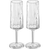 Microwave Safe Champagne Glasses Koziol Club No. 14 Champagne Glass 10cl 2pcs