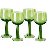 HKliving Emeralds High 4-pack Red Wine Glass 20cl 4pcs