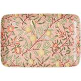 Pink Serving Trays Spode Morris & Co Fruit Serving Tray