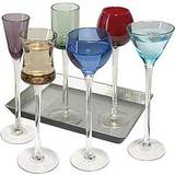 Drink Glasses on sale Artland 7 Piece Long Stem Liqueur Set Drink Glass