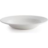 Churchill Whiteware Classic Rimmed Soup 230mm (Pack of 24) Soup Bowl 24pcs