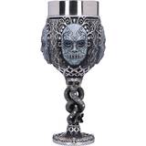 Black Wine Glasses Nemesis Now Harry Potter Death Eater Mask Voldemort Collectible Wine Glass 20cl