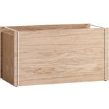 Moebe Boxes & Baskets Moebe Eg/Hvid Sæt Med 3 Storage Box