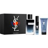 Yves Saint Laurent Men Gift Boxes on sale Yves Saint Laurent Y for Men Gift Set EdP 100ml + Aftershave Balm 50ml + EdP 10ml