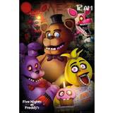 Wood Posters GB Eye Five Nights at Freddy's Group Poster