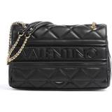 Valentino Bags Medium Quilted Shoulder Bag - Black