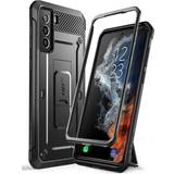 Supcase UB Pro Series Case for Samsung Galaxy S22 Plus 5G(2022 Release) Full-Body Dual Layer Rugged Holster & Kickstand Case Without Built-in Screen Protector (Black)