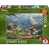 Schmidt Disney Mickey & Minnie in the Alps 1000 Pieces