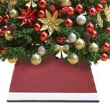 White Christmas Tree Stands vidaXL skjuler til 48x48x25 cm rød og hvid Christmas Tree Stand