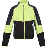 Green Shell Jackets Children's Clothing Regatta Kid's Oberon V Softshell Jacket - Bright Kiwi/Black