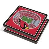 YouTheFan Arizona Cardinals 3D StadiumViews Coaster