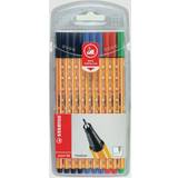 Fineliners Stabilo 871468 point 88 Fineliner Pen 0.4mm Line Assorted Office Colours (Wa