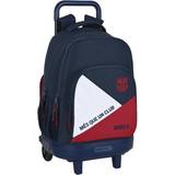 Red School Bags FC Barcelona School Rucksack with Wheels Blue Maroon (33 x 45 x 22 cm)