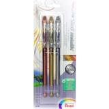 Pentel Slicci Extra Fine Metallic Gel Pens assorted pack of 3