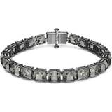 Grey Jewellery Swarovski Millenia Square Cut Bracelet - Grey
