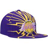 Mitchell & Ness Los Angeles Lakers Hardwood Classics Earthquake Snapback Hat Men - Purple