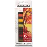 Sennelier Soft Pastels Set of 6, Autumn Landscape, Half-Sticks