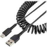 Coiled - USB Cable Cables StarTech Coiled USB A-USB C 0.5m