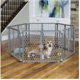 Carlson Pets Carlson Dog Garden with Plastic Gate 2in1
