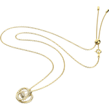 Swarovski Generation Pendant Nacklace - Gold/Transparent