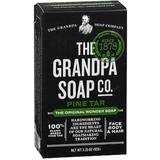 Dermatologically Tested Bar Soaps The Grandpa Soap Co. Pine Tar Bar Soap 92g