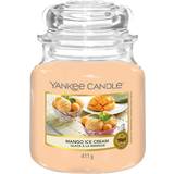 Yankee Candle Mango Ice Cream Medium Jar Scented Candle