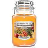Orange Candlesticks, Candles & Home Fragrances Yankee Candle Home Inspiration Exotic Fruit Deep Yellow Scented Candle 538g