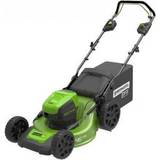 Greenworks Self-propelled - With Collection Box Battery Powered Mowers Greenworks GWGD60LM46SP Battery Powered Mower