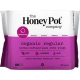 With Wings Menstrual Pads The Honey Pot Organic Herbal-Infused Pads with Wings Regular 20-pack