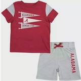 Colosseum Alabama Crimson Tide Baby Herman T-Shirt & Shorts Set - Crimson/Gray