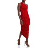 Midi Dresses - Slim Norma Kamali Diana Gown - Red