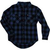 Smith Buffalo 2-Pocket Flannel Shirt - Heather Blue/Black
