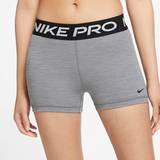 Elastane/Lycra/Spandex Shorts Nike Pro 365 3" Shorts Women - Smoke Grey/Htr/Black