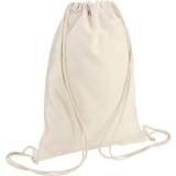 BagBase Sublimation Gymsac Drawstring Bag (5 Litres) (One Size) (Off White)