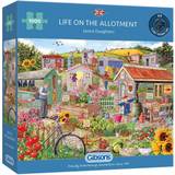 Gibsons Life on the Allotment 1000 Pieces