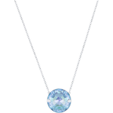 Swarovski Globe Necklace - Silver/Blue
