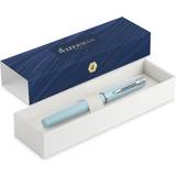 Fountain Pens Allure Fountain Pen Baby Blue Pastel Barrel Blue Ink Gift Box