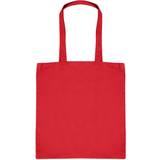 Absolute Apparel Cotton Shopper Bag (One Size) (Red)