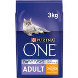 Purina Cats Pets Purina ONE Chicken Adult Dry Cat Food 3kg