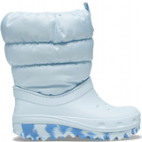 Crocs Winter Shoes Crocs Kid's Classic Neo Puff Boot - Mineral Blue