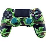 Controller Grips Blade PS4 Silicone Skin + Grips - Camo Woodland