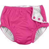 Babies Swim Diapers Green Sprouts Snap Reusable Absorbent Swim Diaper - Hot Pink (30699637375107)