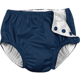 Polyester Swim Diapers Children's Clothing Green Sprouts Snap Reusable Absorbent Swim Diaper - Navy