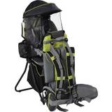 Foldable Child Carrier Backpacks Homcom Ergonomic Baby Backpack w/ Rain Cover